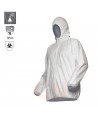 Chaqueta tyvek con capucha tipo 4 (pb) B