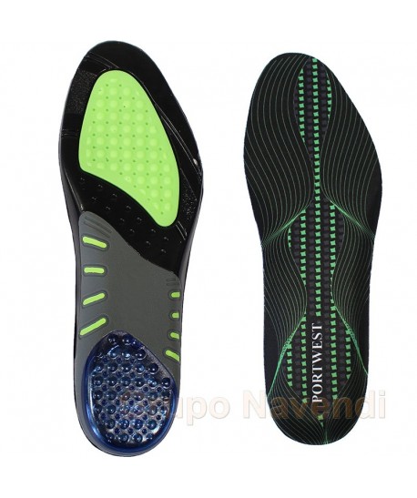 Plantilla Gel Cushion & Arch 
Support