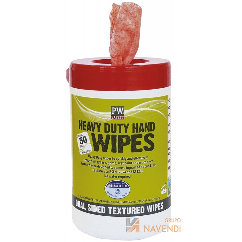 Toallitas de mano antibacterianas y antisépticas