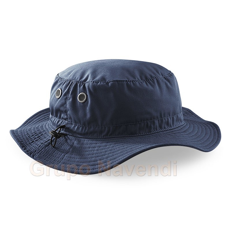 Gorro de ala ancha con protección rayos UPF50+ color  azul marino