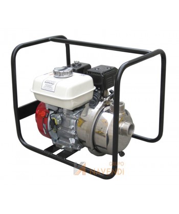 Moto bomba de acero inoxidable autoaspirante a gasolina para líquidos especiales 30.000 litros/hora