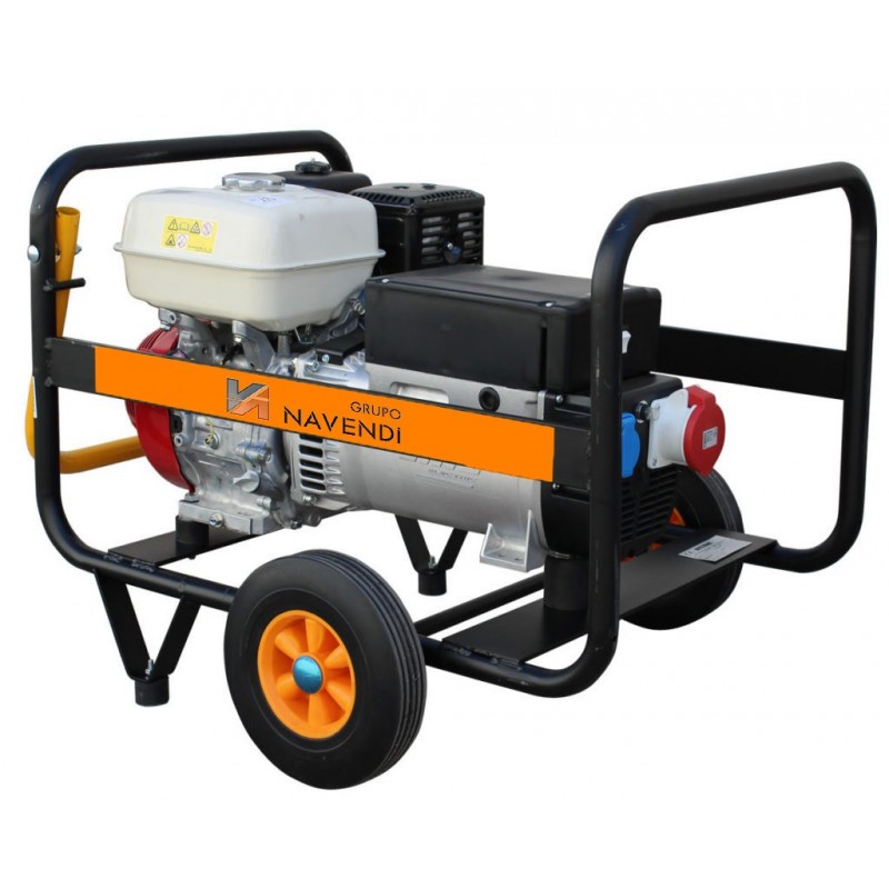 Grupo electrógeno trifásico Honda a gasolina (8 KVA / 4.400W)