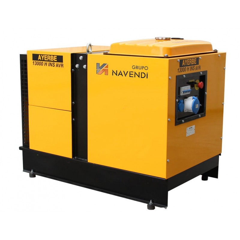 Grupo electrógeno insonorizado a gasolina (230V / 12,5KVA/10.000W)