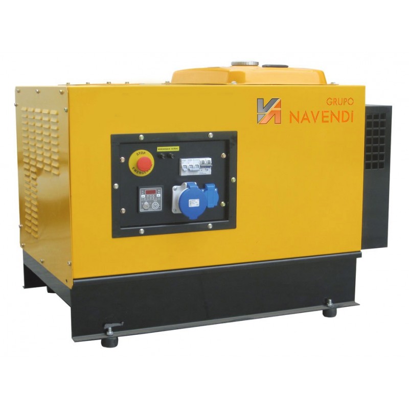 Grupo electrógeno trifásico insonorizado con motor Honda (5KVA / 4.200W)