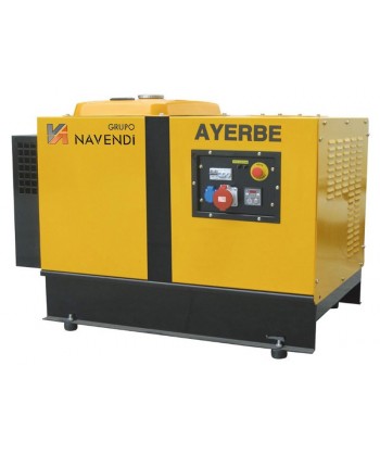 Grupo electrógeno trifásico insonorizado a gasolina (400/230V / 15KVA/12.000WW)
