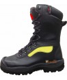 Bota de bomberos F1PA HI³ CI HRO FO SRC según EN 15090