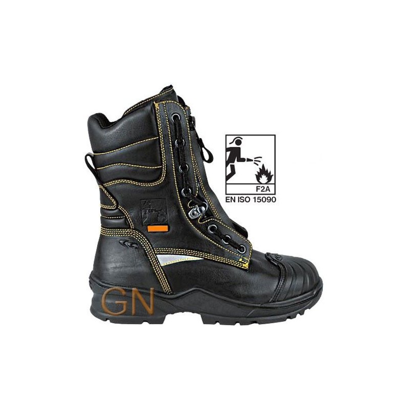 Bota F2A de caña media para bomberos según EN 15090