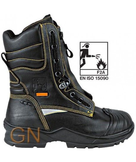 Bota F2A de caña media para bomberos según EN 15090