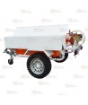 Remolque contra incendios con cajones y motobomba HONDA 500 L/min y 10 Bar.