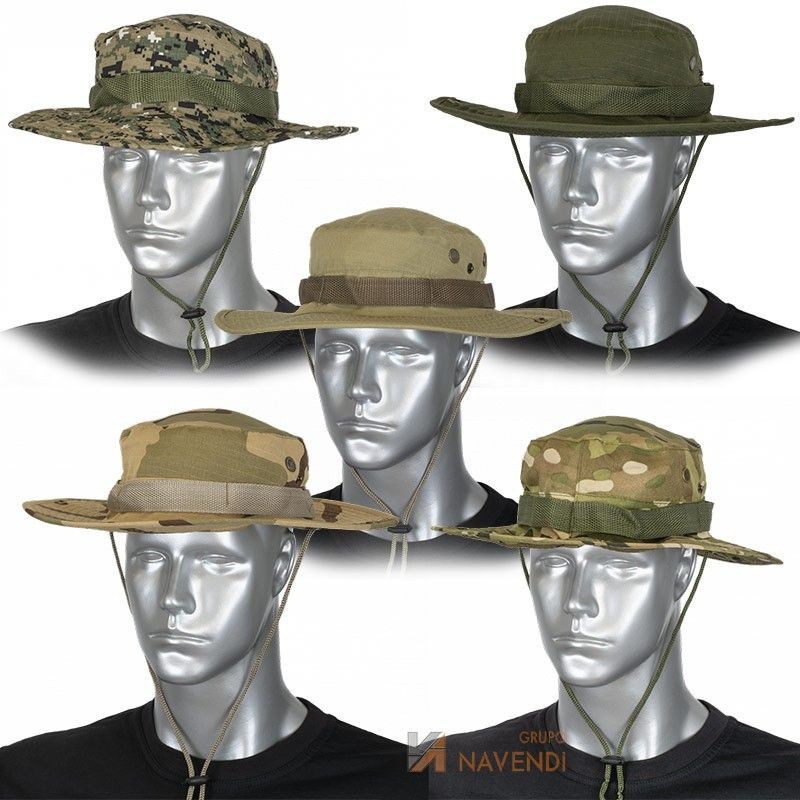 Sombrero deportivo para actividades outdoor colores camuflaje