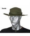 Sombrero deportivo para actividades outdoor color verde oscuro