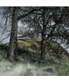 Rollo de red de camuflaje bosque oscuro de 78 x 2,4 metros para caza y actividades tácticas