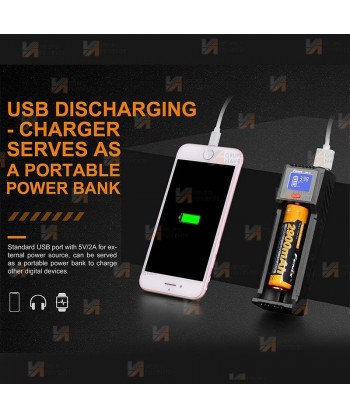 ARE-D1 es un cargador digital e inteligente de baterías de un canal