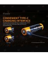 Batería de Li-Ion Fénix 3,6V y 5000 mAh con micro-USB de carga