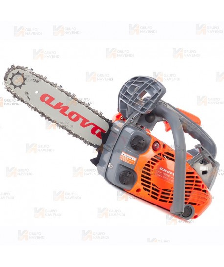 Motosierra anova de 12" de espada y motor de 35,4 cc con 0,8 kW