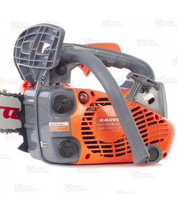 Motosierra anova de 12" de espada y motor de 35,4 cc con 0,8 kW