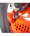Motosierra anova MG2650 de 10" de espada y motor de 25,4 cc con 1,2 CV - 0,9 kW