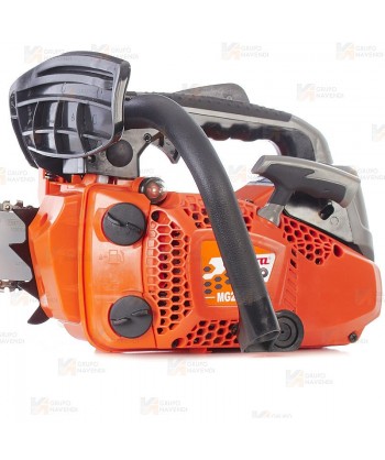 Motosierra anova MG2650 de 10" de espada y motor de 25,4 cc con 1,2 CV - 0,9 kW