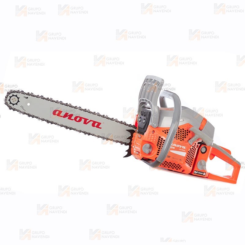 Motosierra anova MG246 de 18" de espada y motor de 45 cc con 2,3 CV - 1,7 kW