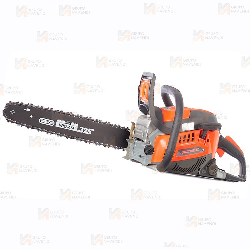 Motosierra anova M445HXP con espada Oregón de de 18" y motor de 44,5 cc con 2,7 CV - 2 kW