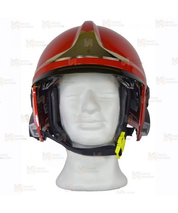 Casco para bombero MSA Gallet F1 XF color rojo