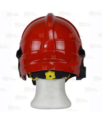 Casco para bombero MSA Gallet F1 XF color rojo