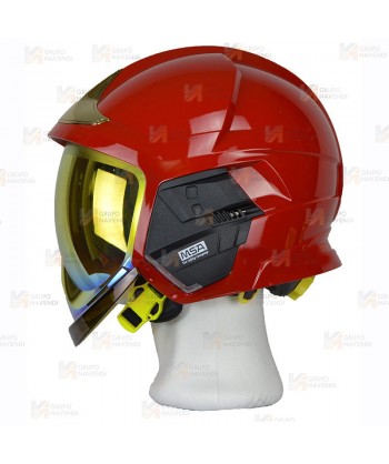 Casco para bombero MSA Gallet F1 XF color rojo