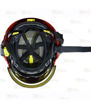 Casco para bombero MSA Gallet F1 XF color negro