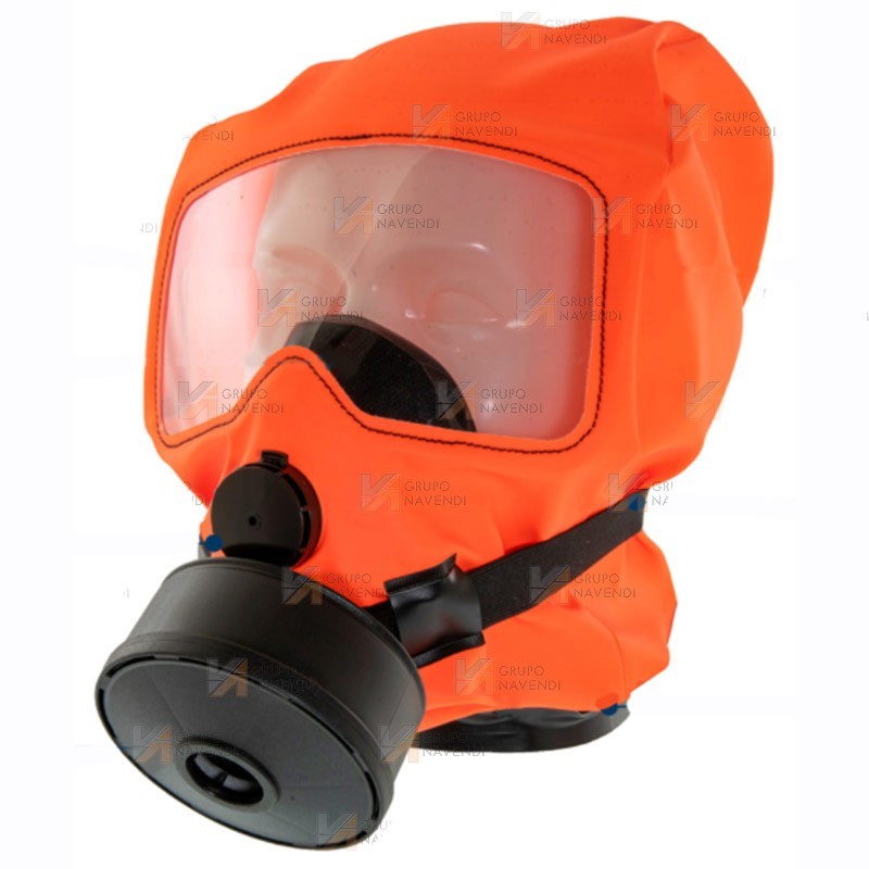 Semimáscara de escape para protección respiratoria