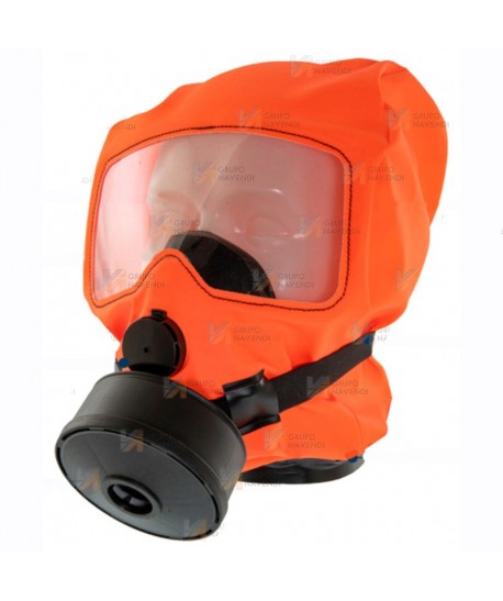 Semimáscara de escape para protección respiratoria