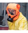 Semimáscara de escape para protección respiratoria