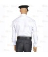Camisa de uniforme manga larga color blanco