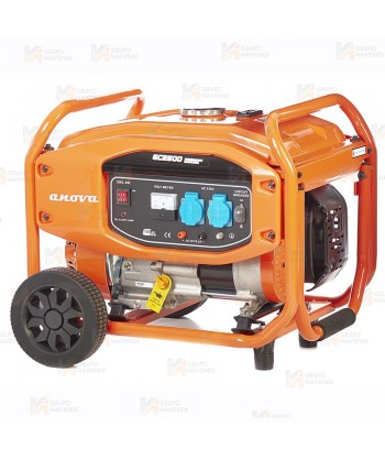 Generador eléctrico con motor a gasolina de 4 tiempos y 5.500W de potencia