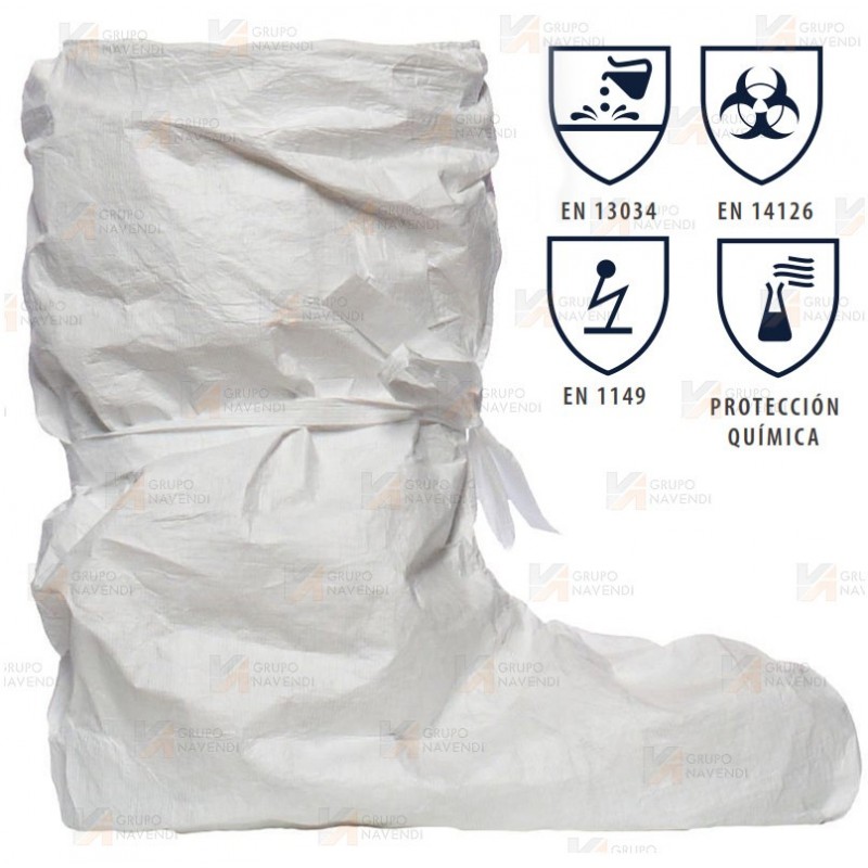 Cubrebotas Tyvek® 500 protección química y biológica (Tipo 6)
