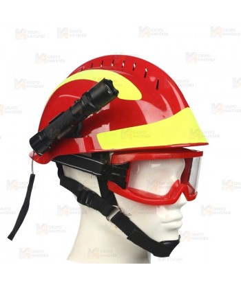 Casco F2-Xtrem para equipos de rescate y salvamento