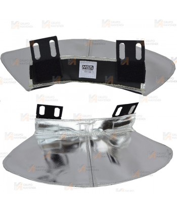 Cubrenucas aluminizado para casco F2-Xtrem