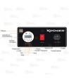 Generador profesional de ozono 20G para grandes superficies