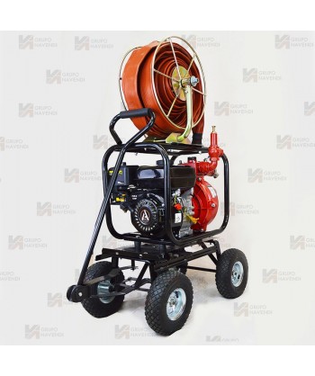 Kit extinción incendios de piscina con manguera de 25 m  Ø