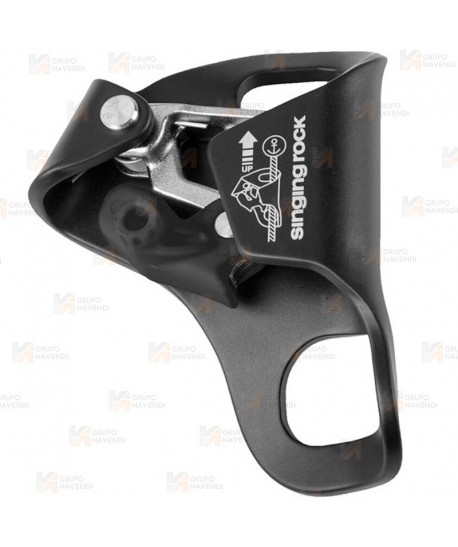 Bloqueador ventral de aluminio para ascenso de Singing Rock