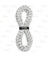 Cuerda estática de Ø9 mm, tipo B color  blanco