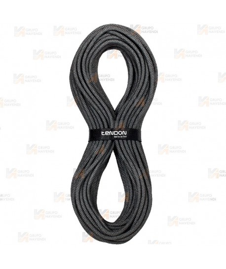 Cuerda semiestática de aramida de Ø 10 y 11 mm, tipo B y A color negro