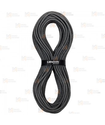 Cuerda semiestática de Ø9 mm, tipo B color negro
