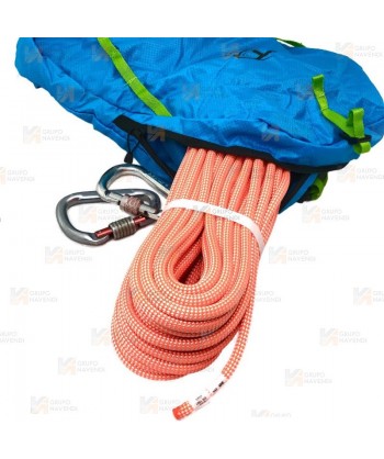 Cuerda Canyon Dry de Tendon de Ø 9 mm para barranquismo y espeleología color naranja