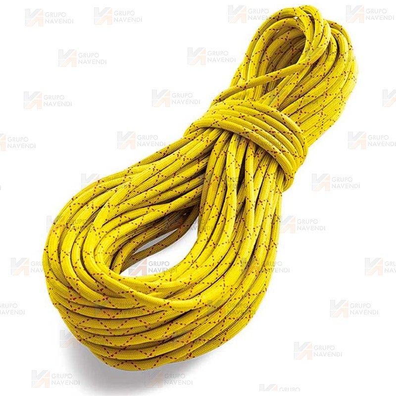 Cuerda Salamander de Ø 10,2 mm para barranquismo y espeleología color amarillo