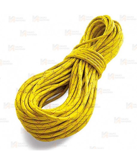 Cuerda Salamander de Ø 10,2 mm para barranquismo y espeleología color amarillo