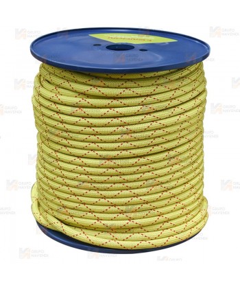 Cuerda Salamander de Ø 10,2 mm para barranquismo y espeleología color amarillo
