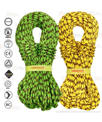 Cuerda Master de Ø 9,7 mm de uso simple para escalada