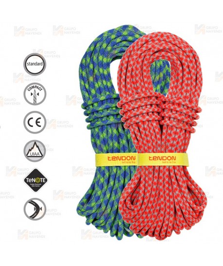 Cuerda Indoor de Tendon de 10,4 mm de diámetro para escalada deportiva