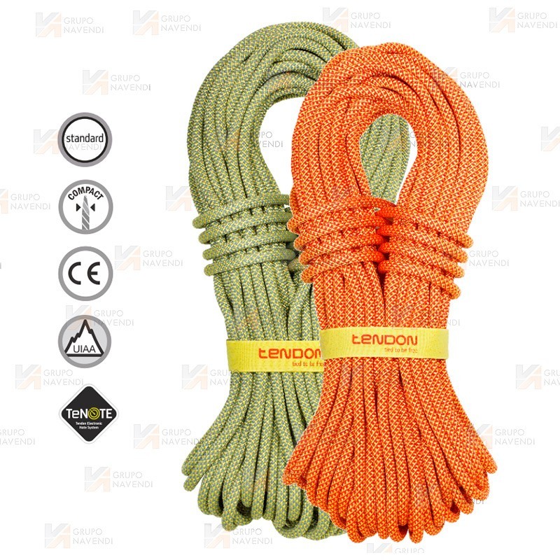 Cuerda Indoor de Tendon de Ø 10,2 mm para escalada deportiva