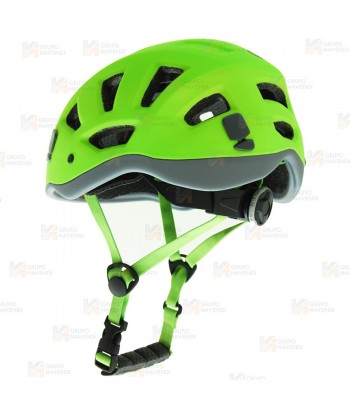 Casco Leef de Kong para escalada, alpinismo y esquí de travesía color verde
